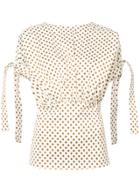 Silvia Tcherassi Polka Dot Blouse - White