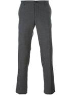 Etro Chino Trousers, Men's, Size: 54, Grey, Cotton/polyamide/acetate/wool