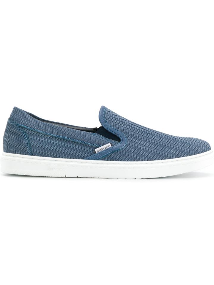 Jimmy Choo Grove Slip-on Sneakers - Blue