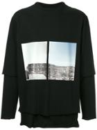 Song For The Mute Long Sleeved Sweater - Black