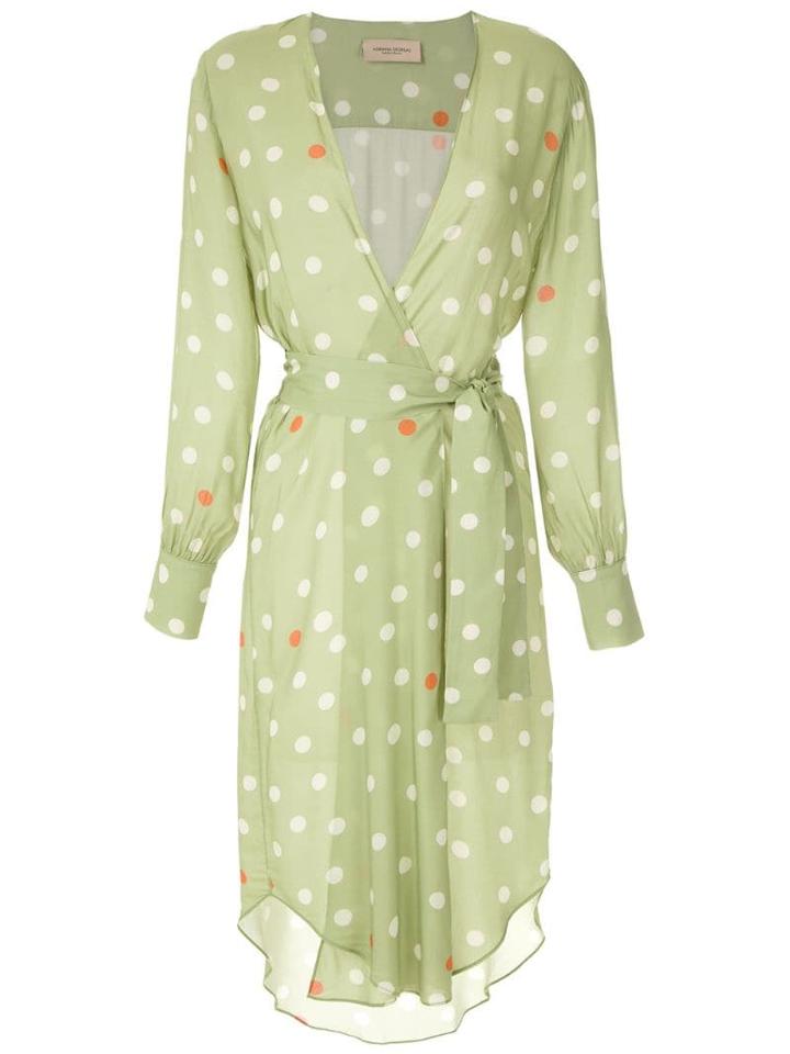 Adriana Degreas Midi Polka Dot Cover-up - Multicolour