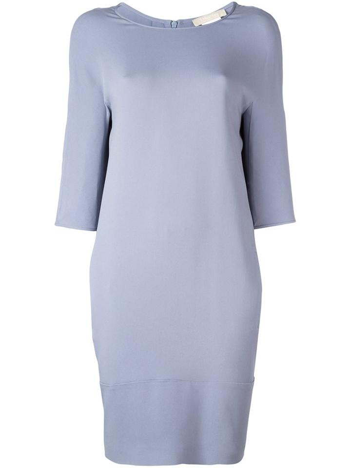 's Max Mara Three-quarters Sleeve Shift Dress