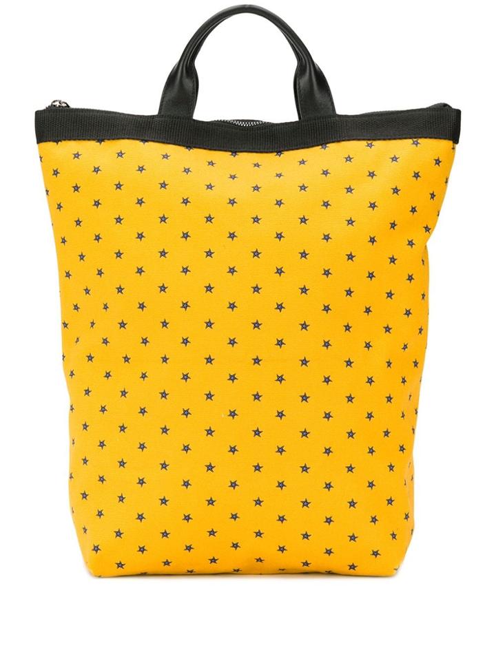 Fefè Star Pattern Backpack - Yellow