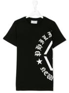Philipp Plein Junior Printed T-shirt - Black