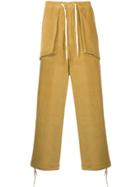 Pam Perks And Mini Return Corduroy Trousers - Yellow