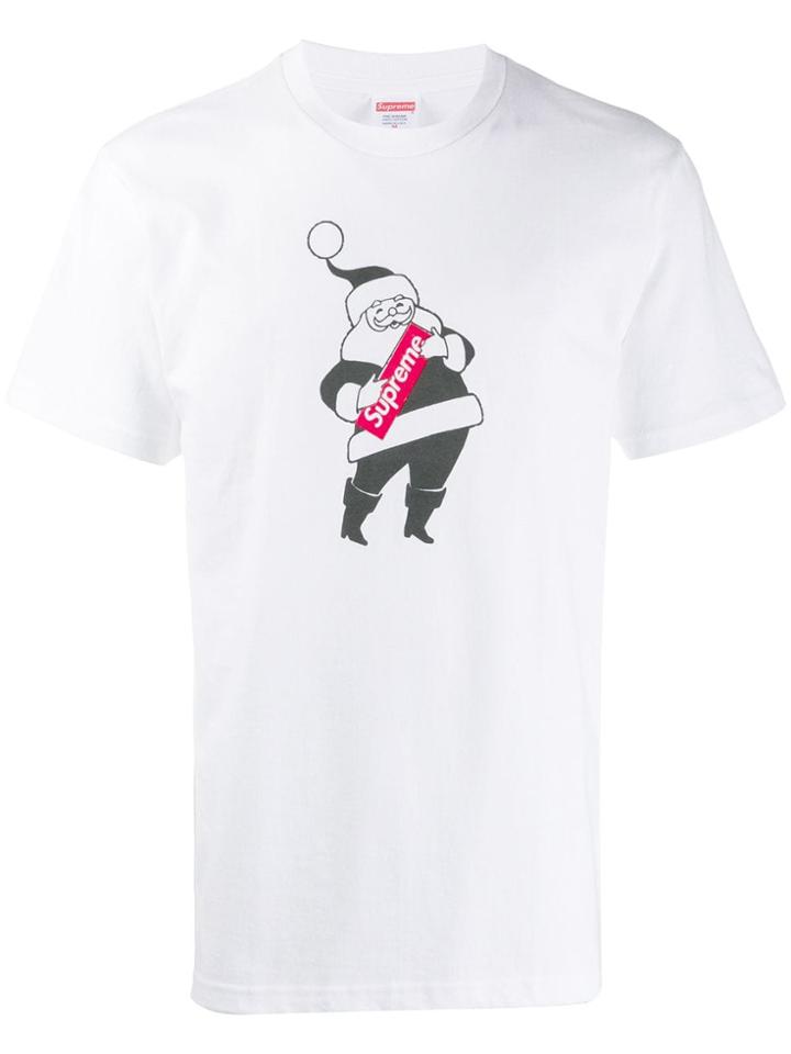 Supreme Santa T-shirt - White