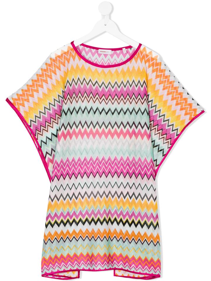 Missoni Kids Zig-zag Print Dress - Multicolour