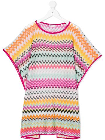 Missoni Kids Zig-zag Print Dress - Multicolour