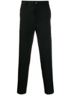 D.gnak Wool Blend Tapered Trousers - Black