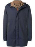 Loro Piana Hooded Padded Coat - Blue