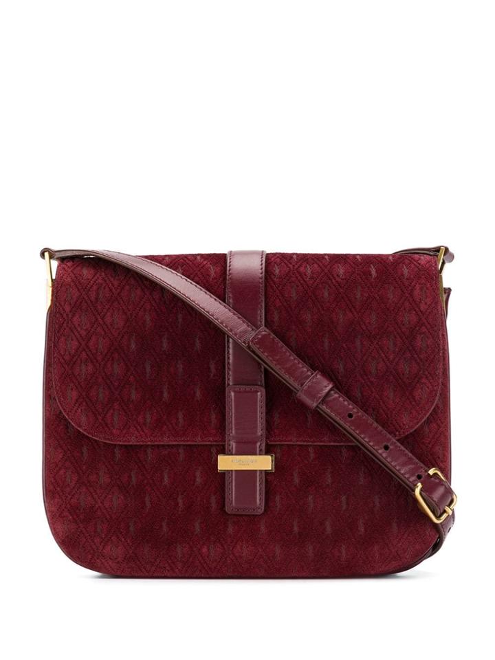 Saint Laurent Besace Small Crossbody Bag - Red