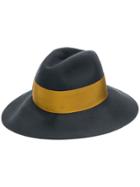 Borsalino Cashmere Wide Brim Hat - Grey