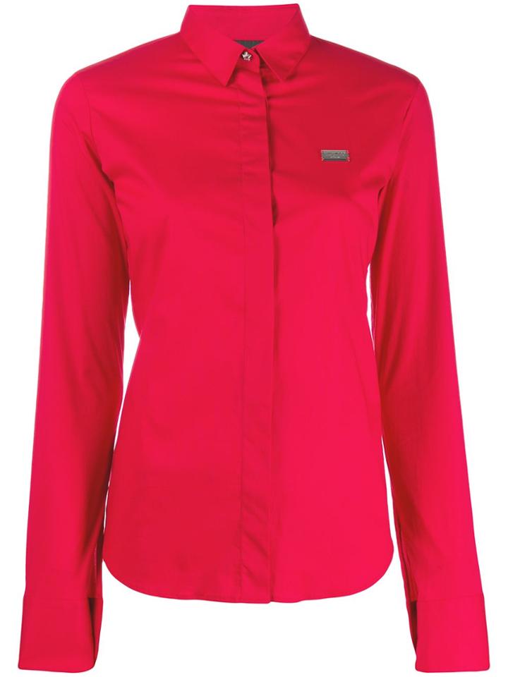 Philipp Plein Statement Shirt - Red
