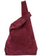 Hayward Colourblock Tote Bag, Women's, Red, Suede