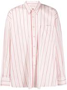 Our Legacy Striped Oversized Shirt - White