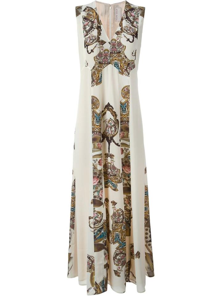 Antonio Marras Printed V-neck Dress