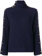 Ralph Lauren Collection Buttoned Jumper - Blue