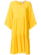 Lf Markey Flared Midi Dress - Yellow & Orange