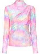 Sies Marjan Peyton Glitter Tie-dye Top - Multicolour