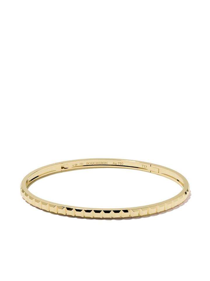 Boucheron Quatre Clou De Paris Bangle Yellow Gold - Yg