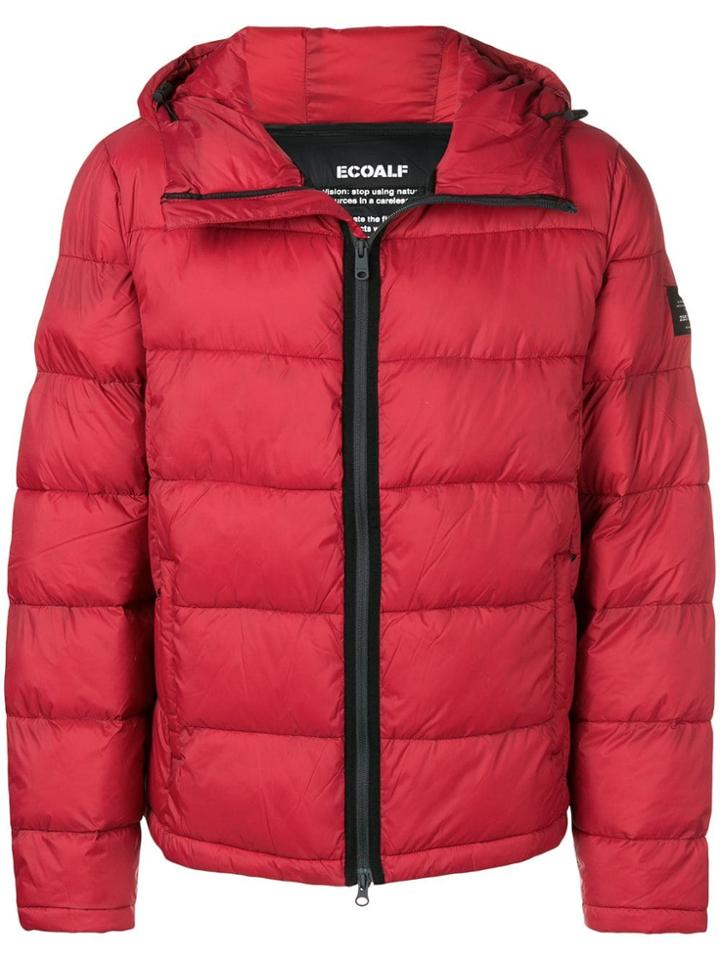 Ecoalf Rockaway Down Jacket - Red