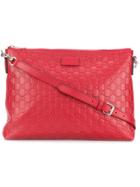 Gucci Signature Shoulder Bag - Red