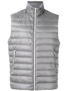 Fay Padded Gilet, Men's, Size: Large, Grey, Feather Down/polyamide/feather