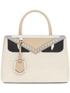 Fendi 2jours Studded Tote - Nude & Neutrals