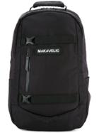 Makavelic Push Buckle Fastened Backpack - Black