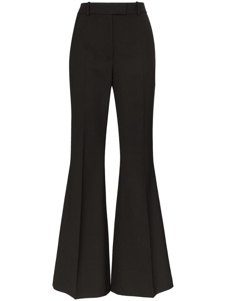 Joseph Valmy Flared Trousers - Black