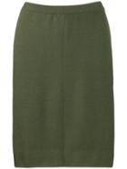 Céline Pre-owned '1970s Pencil Skirt - Green