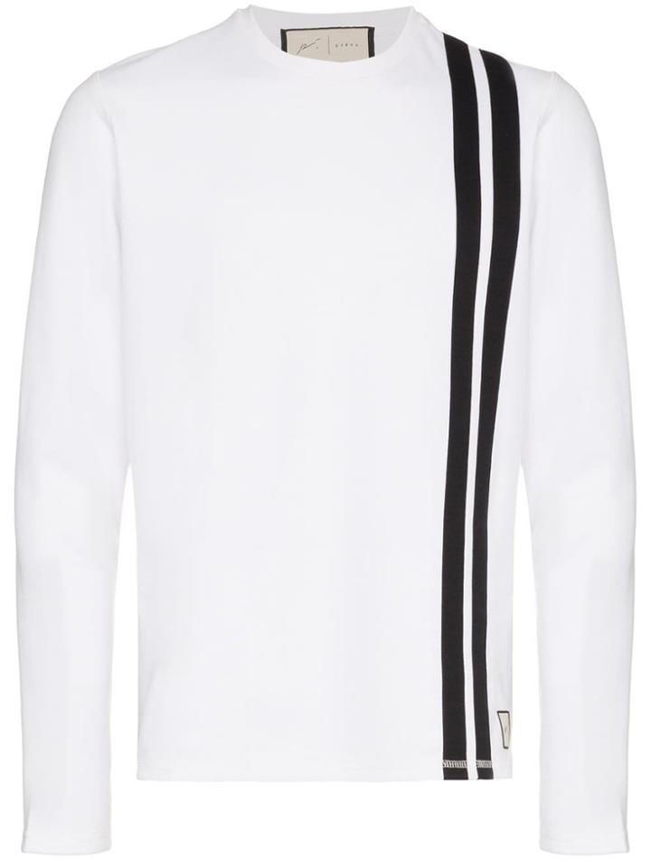 Prévu Arthur Avenue Long Sleeve T-shirt - White