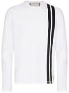 Prévu Arthur Avenue Long Sleeve T-shirt - White