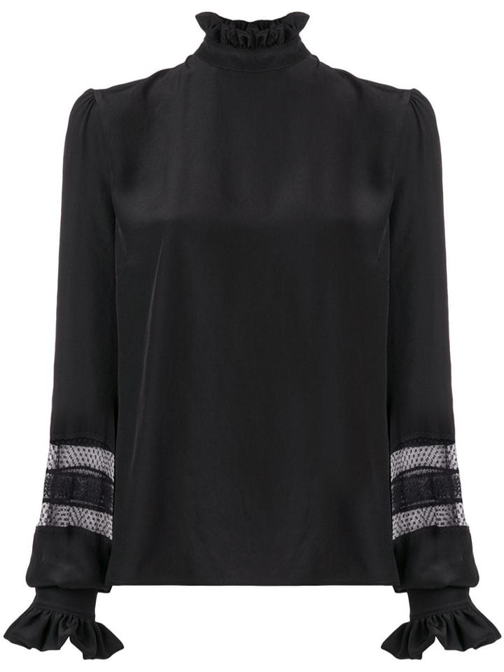 Philosophy Di Lorenzo Serafini Ruched Hem Blouse - Black