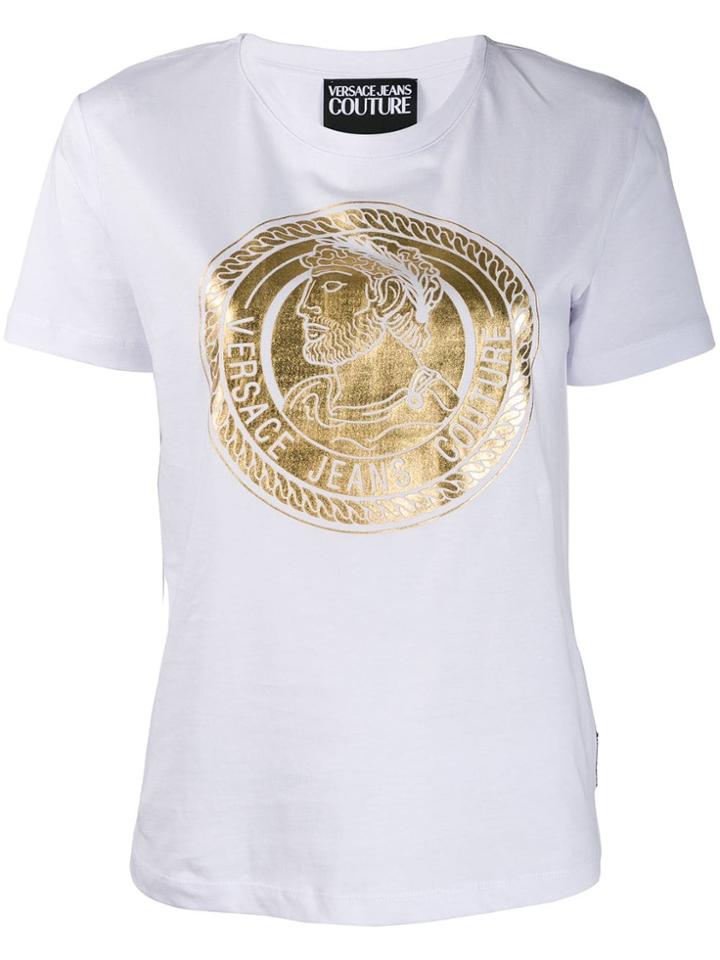 Versace Jeans Couture Coin Print T-shirt - White