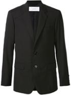 Julien David Blazer Jacket, Men's, Size: Medium, Black, Silk/cotton/wool