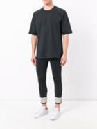 Adidas - Plain T-shirt - Men - Polyester/spandex/elastane - S, Black, Polyester/spandex/elastane