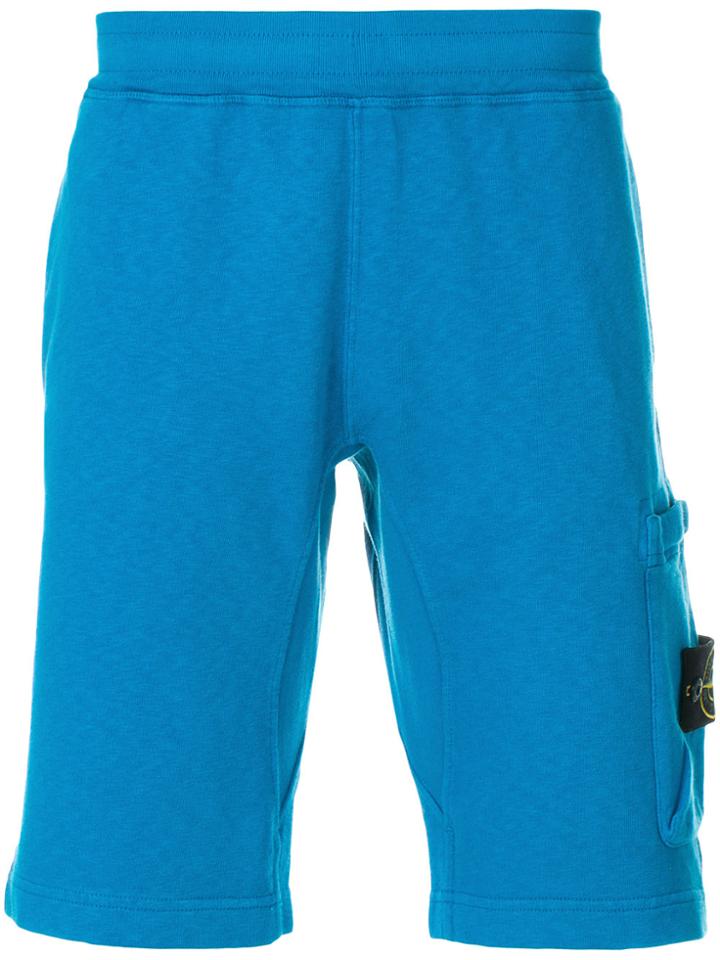Stone Island Track Shorts - Blue