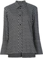 Marni 'petit' Print Shirt, Women's, Size: 42, Black, Cotton