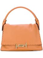 Tod's Double T Small Tote - Brown