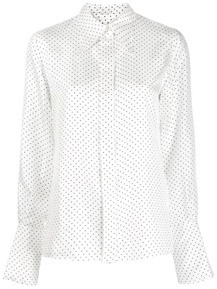 Victoria Beckham 70's Collar Shirt - White