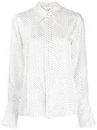Victoria Beckham 70's Collar Shirt - White