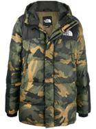 The North Face Camouflage Feather Down Jacket - Grey