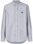 Kenzo Tiger Plaque Shirt - Grey