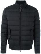Moncler Ignace Padded Jacket, Men's, Size: Xl, Black, Calf Leather/feather Down/polyamide