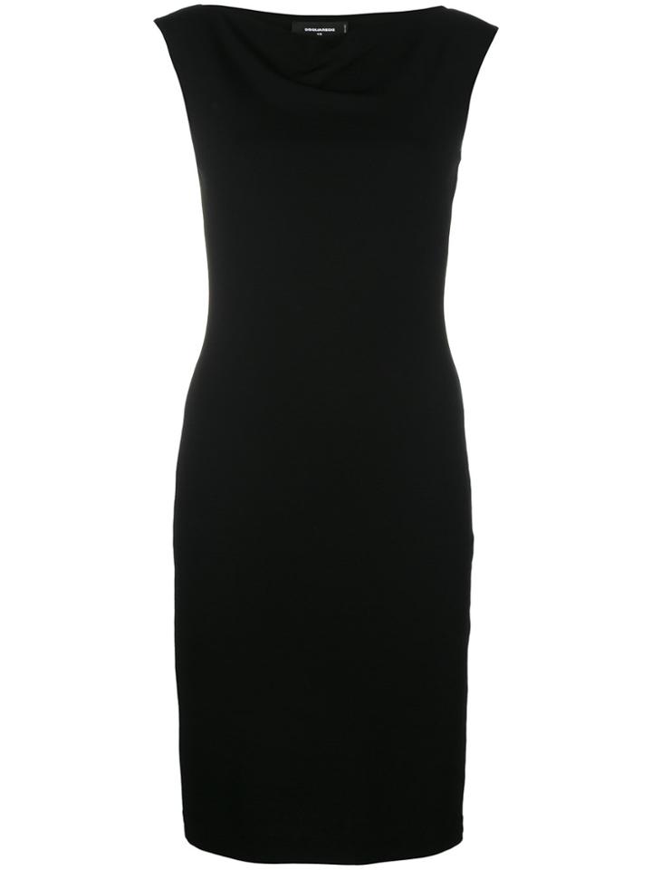 Dsquared2 Cowl Neck Dress - Black