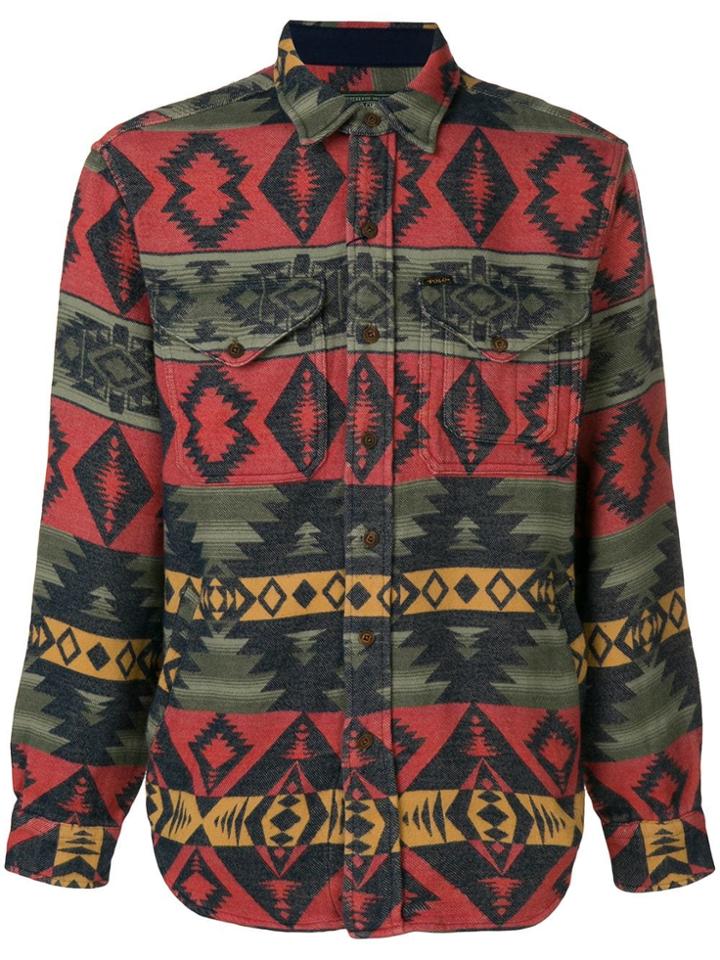 Polo Ralph Lauren Navajo Print Shirt - Red