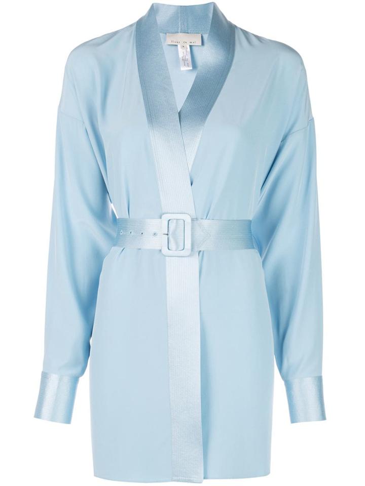 Fleur Du Mal Mini Blazer Dress - Blue