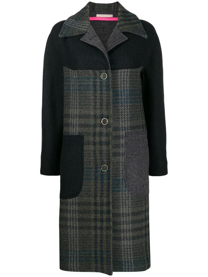 Ermanno Gallamini Abric Single Breasted Coat - Grey