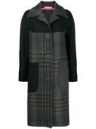 Ermanno Gallamini Abric Single Breasted Coat - Grey
